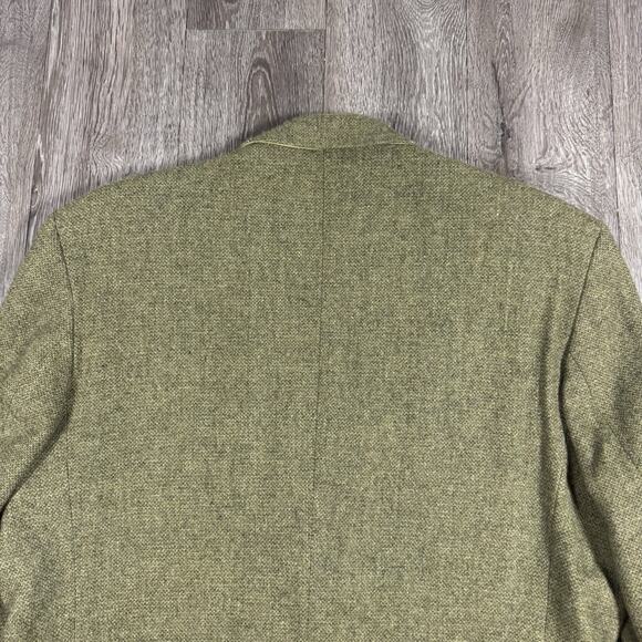 VTG 46 R Triona Green Donegal Tweed Wool Blazer Ireland - Picture 14 of 15